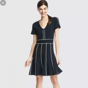 Draper James Scallop Sweater Dress